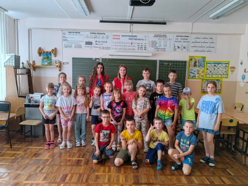 Воспитанники школьного оздоровительного лагеря &quot; Парус&quot; приняли участие во всероссийском  проекте «Первая помощь»..